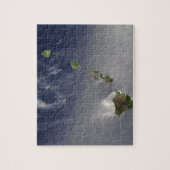 Hawaiische Insel-Satelliten-Ansicht Puzzle (Vertikal)