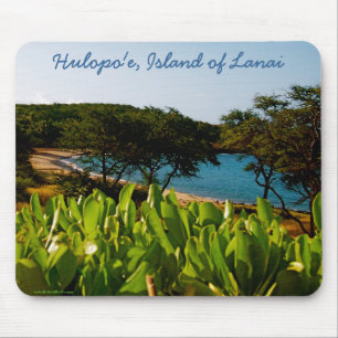 Hawaiische Insel von Lanai Foto Mousepad