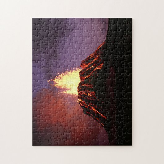 Hawaiische Insel-Vulkan Puzzle (Vertikal)