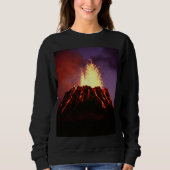 Hawaiische Insel-Vulkan Sweatshirt (Vorderseite)