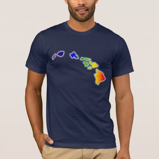 Hawaiische Inseln - Hawaii T-Shirt (Vorderseite)