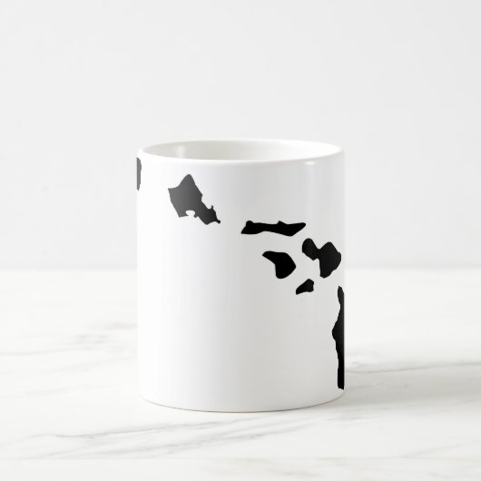 Hawaiische Inseln Kaffeetasse (Mittel)