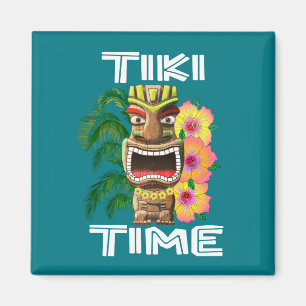 Hawaiische Inseln Tiki Statue Magnet