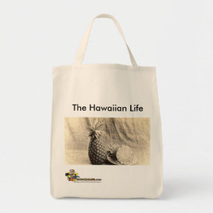 Hawaiische Leben-Einkaufstüte Tragetasche