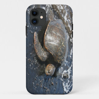 Hawaiische Meeresschildkröte auf schwarzem Case-Mate iPhone Hülle