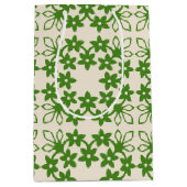 Hawaiische Muster-Geschenk-Tasche Mittlere Geschenktüte (Vorderseite)