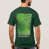 Hawaiische Palmen T-Shirt (Rückseite)