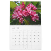 Hawaiische Plumerias Kalender (Mär 2027)