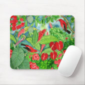 Hawaiische rote Iiwi Vögel Mousepad (Mit Mouse)