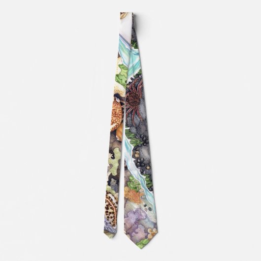 Hawaiische Seashells Krawatte (Rückseite)