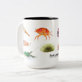 Hawaiische Seegeschöpfe II, Sonderausgabe Zweifarbige Tasse (Vorderseite Links)