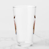 Hawaiische Shirt-Kuh Glas (Rechts)