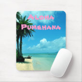 Hawaiische Strand-Ausdrücke Mousepad (Mit Mouse)