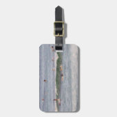 Hawaiische Surfer Waikiki des Gepäckanhängers Gepäckanhänger (Vorderseite vertikal)