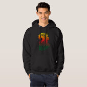 Hawaiische Tätowierung Hoodie (Vorne ganz)