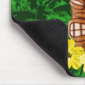 Hawaiische Tiki Maske Mousepad (Ecke)