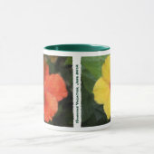 Hawaiische tropische Hibiskus-Tassen Tasse (Zentrum)