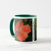 Hawaiische tropische Hibiskus-Tassen Tasse (Vorderseite Links)