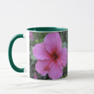 Hawaiische tropische Plumeria-u. Hibiskus-Tassen Tasse