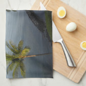 Hawaiische tropische Strand-Szenen-Geschirrtücher Geschirrtuch (Viertel Falte)