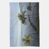 Hawaiische tropische Strand-Szenen-Geschirrtücher Geschirrtuch (Vertikal)