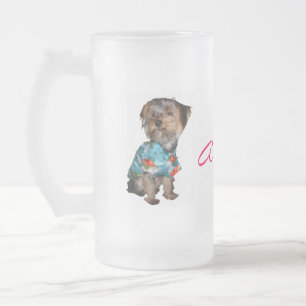 Hawaiische Yorkie eisige Tasse