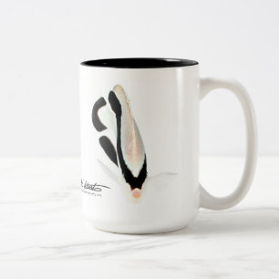 Hawaiischer BanditAngelfish Zweifarbige Tasse
