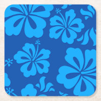 Hawaiischer Blumen-Untersetzer