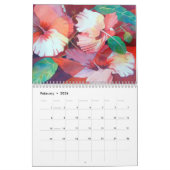 Hawaiischer Blumenkalender Kalender (Feb 2026)