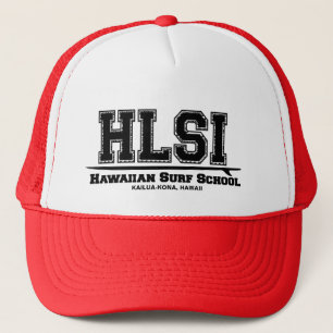 Hawaiischer Brandungs-Schulhut Truckerkappe