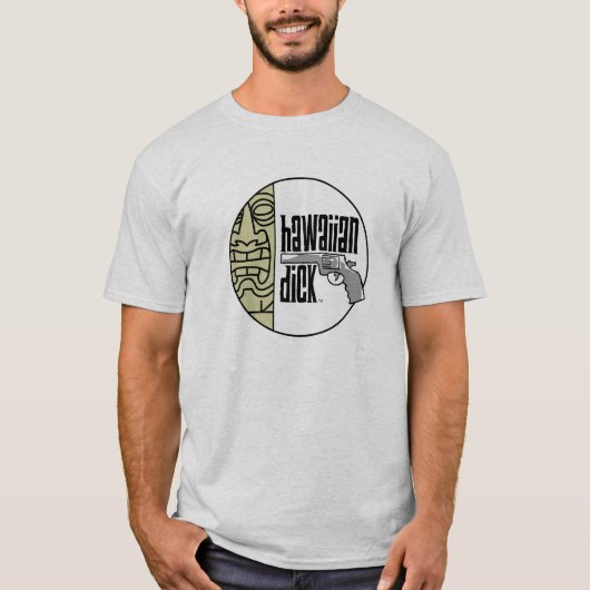 Hawaiischer Dick-T - Shirt (Vorderseite)