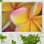 Hawaiischer Frangipani Handtuch (Gefaltet)