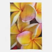 Hawaiischer Frangipani Handtuch (Vertikal)