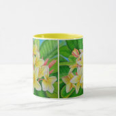 Hawaiischer Frangipani Tasse (Zentrum)