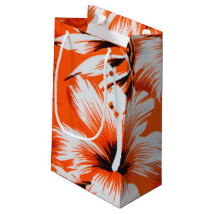 Hawaiischer Hibiskus-Blumen-Hintergrund Kleine Geschenktüte