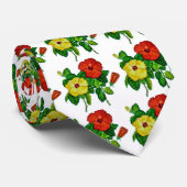 Hawaiischer Hibiskus Krawatte (Gerollt)