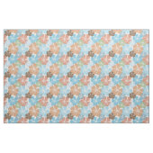Hawaiischer Hibiskus mit Blumen Stoff (Fat Quarter (45,7 x 55,9 cm))