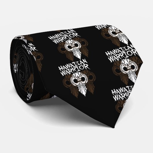 Hawaiischer Krieger Krawatte (Gerollt)