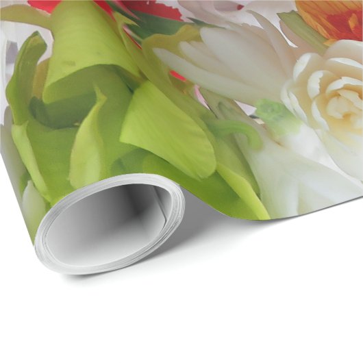 Hawaiischer Leu-Stand Geschenkpapier (Rolleneckpunkt)