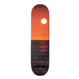 Hawaiischer Ozean-Sonnenuntergang - Skateboard