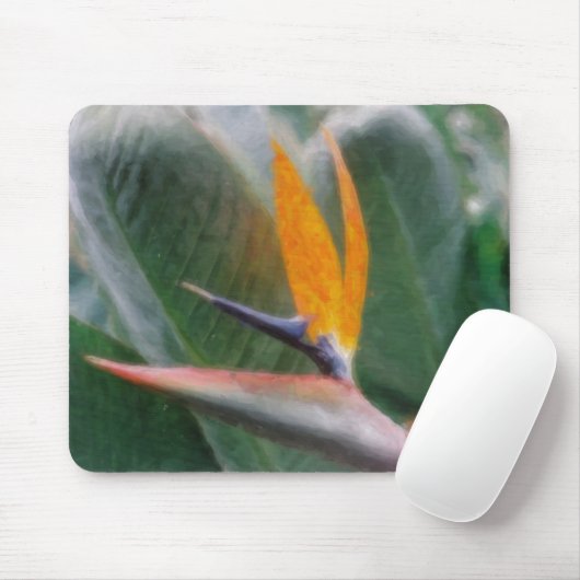 Hawaiischer Paradiesvogel Mousepads (Mit Mouse)