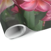 Hawaiischer Plumeria Geschenkpapier (Rolleneckpunkt)