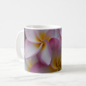 Hawaiischer Plumeria Kaffeetasse (Vorderseite Links)