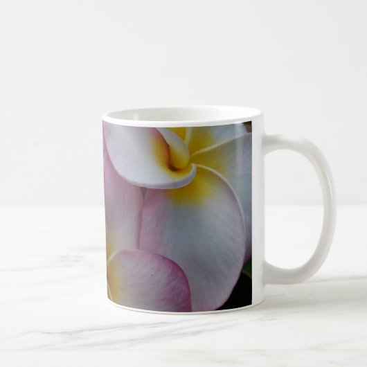 Hawaiischer Plumeria Kaffeetasse (Rechts)