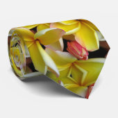Hawaiischer Plumeria Krawatte (Gerollt)