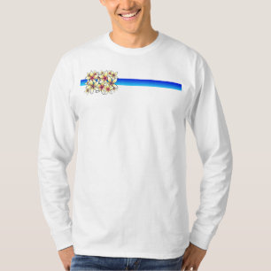 Hawaiischer Plumeria T-Shirt