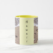 Hawaiischer Plumeria wäscht an Land Kaffee-Tasse Tasse (Zentrum)