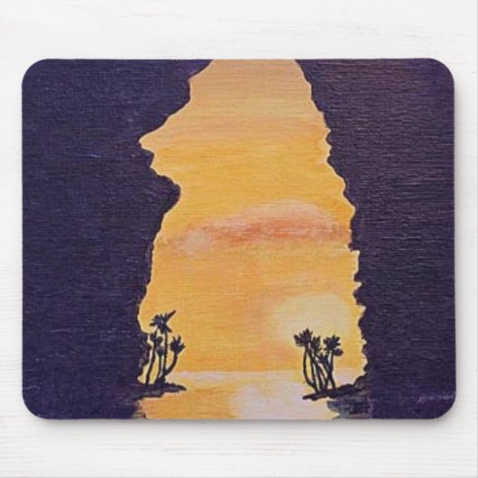Hawaiischer Sonnenaufgang Mousepad (Vorne)