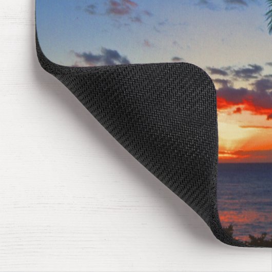 Hawaiischer Sonnenuntergang Mousepad (Ecke)