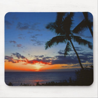 Hawaiischer Sonnenuntergang Mousepad